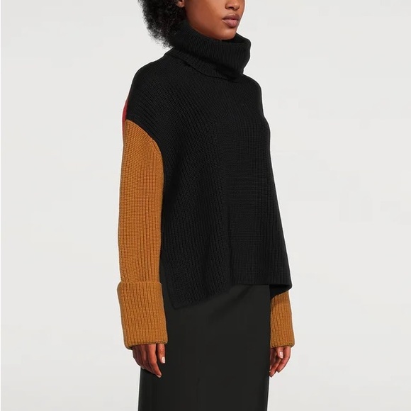 Colorblock chunky knit sweater - Picture 9 of 9